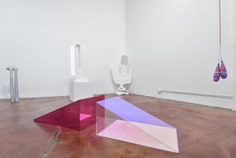 Installation view of Apollo on Earth