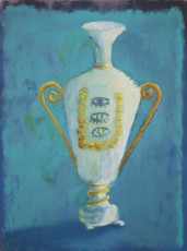 Rococo vase, oil on canvas, 18 x 24, 2012