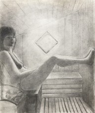 Sauna portrait (Birte)